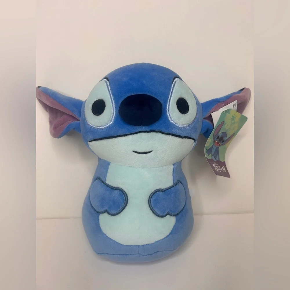 Disney Stitch 9” Cute Squishy Pillow Buddy Lilo & Stitch Plush NWT (A-16)
